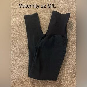 Black MATERNITY jeans size M/L